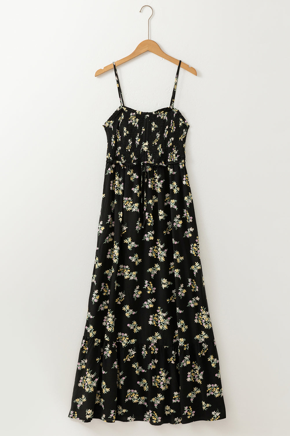 Floral Spaghetti Strap Maxi Dress
