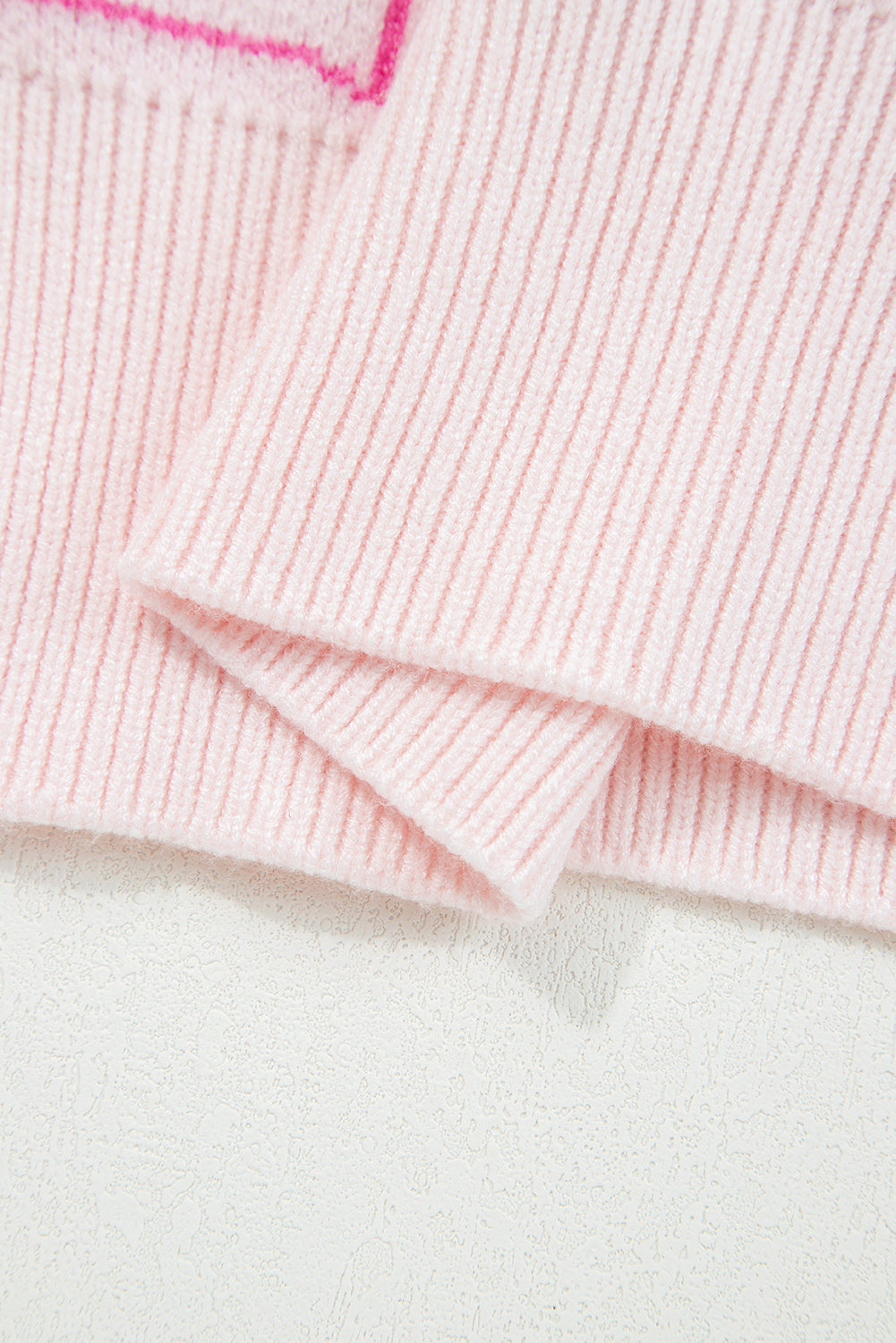 Black Bows & Horseshoes Pattern Sweater