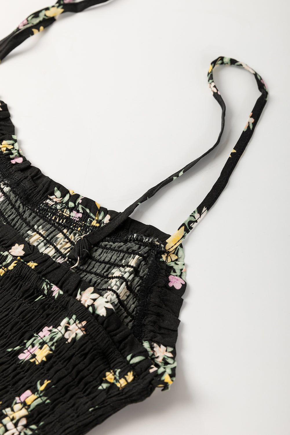 Floral Spaghetti Strap Maxi Dress