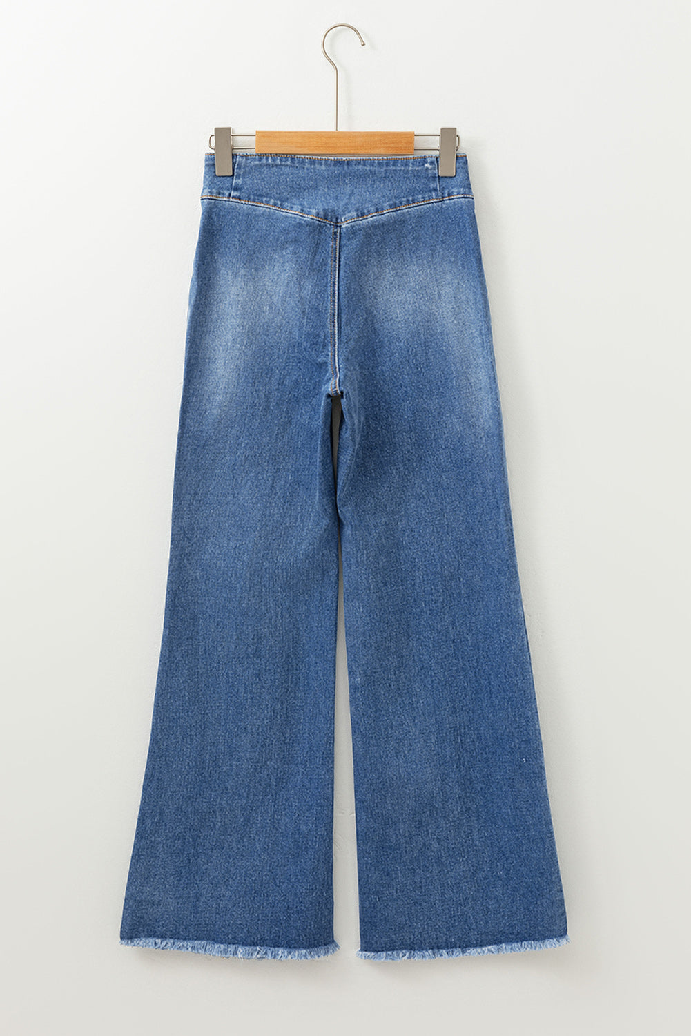 Blue High Waist Flare Jeans