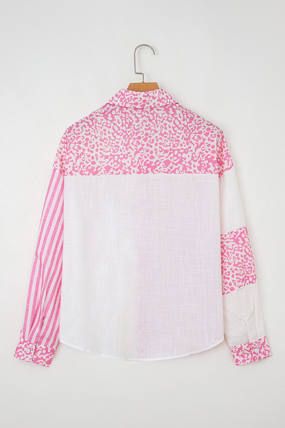 Leopard Striped Western Casual Shirt