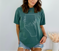 Alberta Line Art Shirt | Alberta Apparel