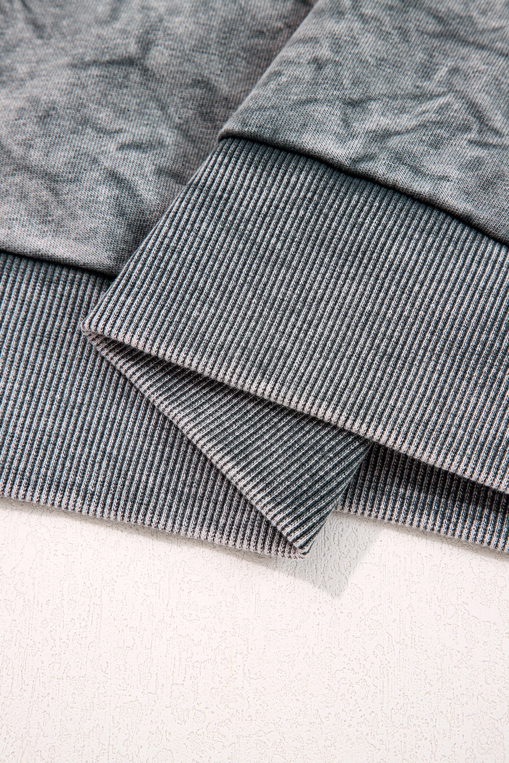 Saved By Grace Embroidered Mineral Wash Sweatshirt