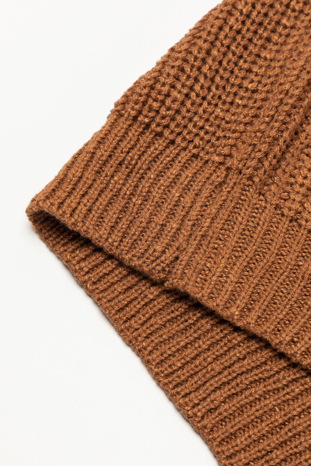 Short Sleeve Notched V Neck Sweater Dress