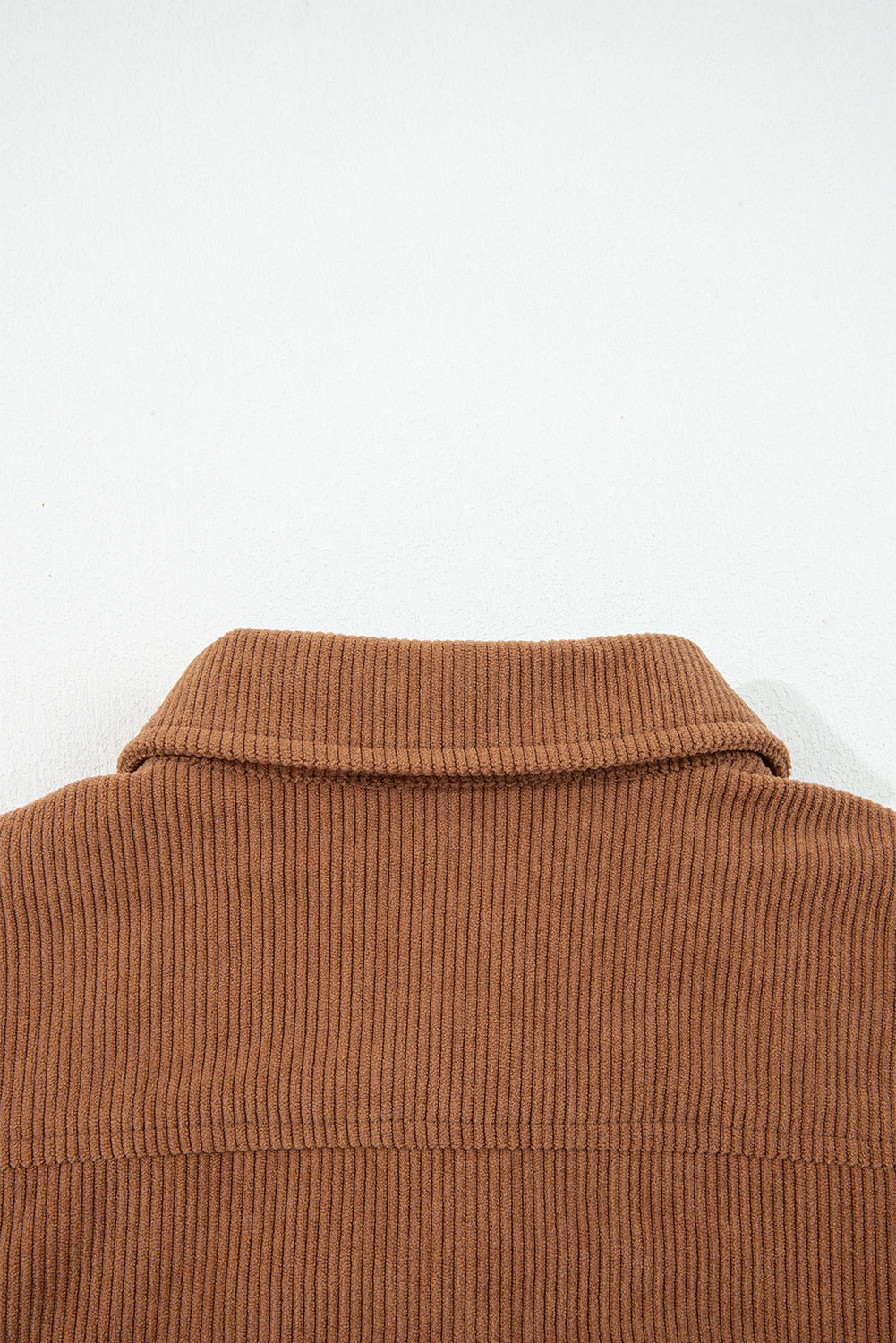 Cinnamon Fleece Lined Corduroy Jacket