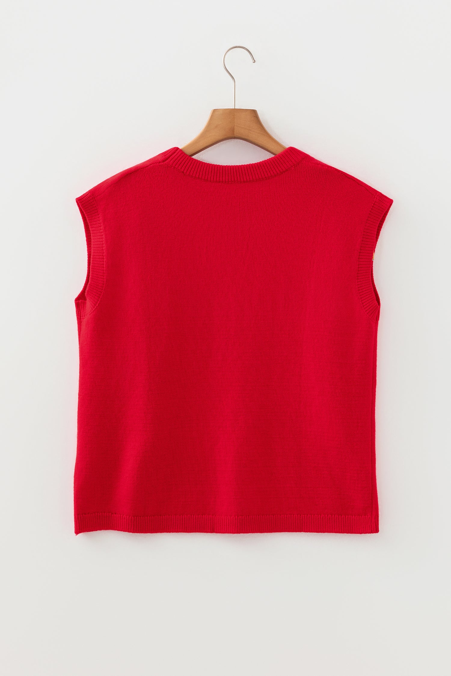 YEEHAW Embroidered Short Sleeve Sweater