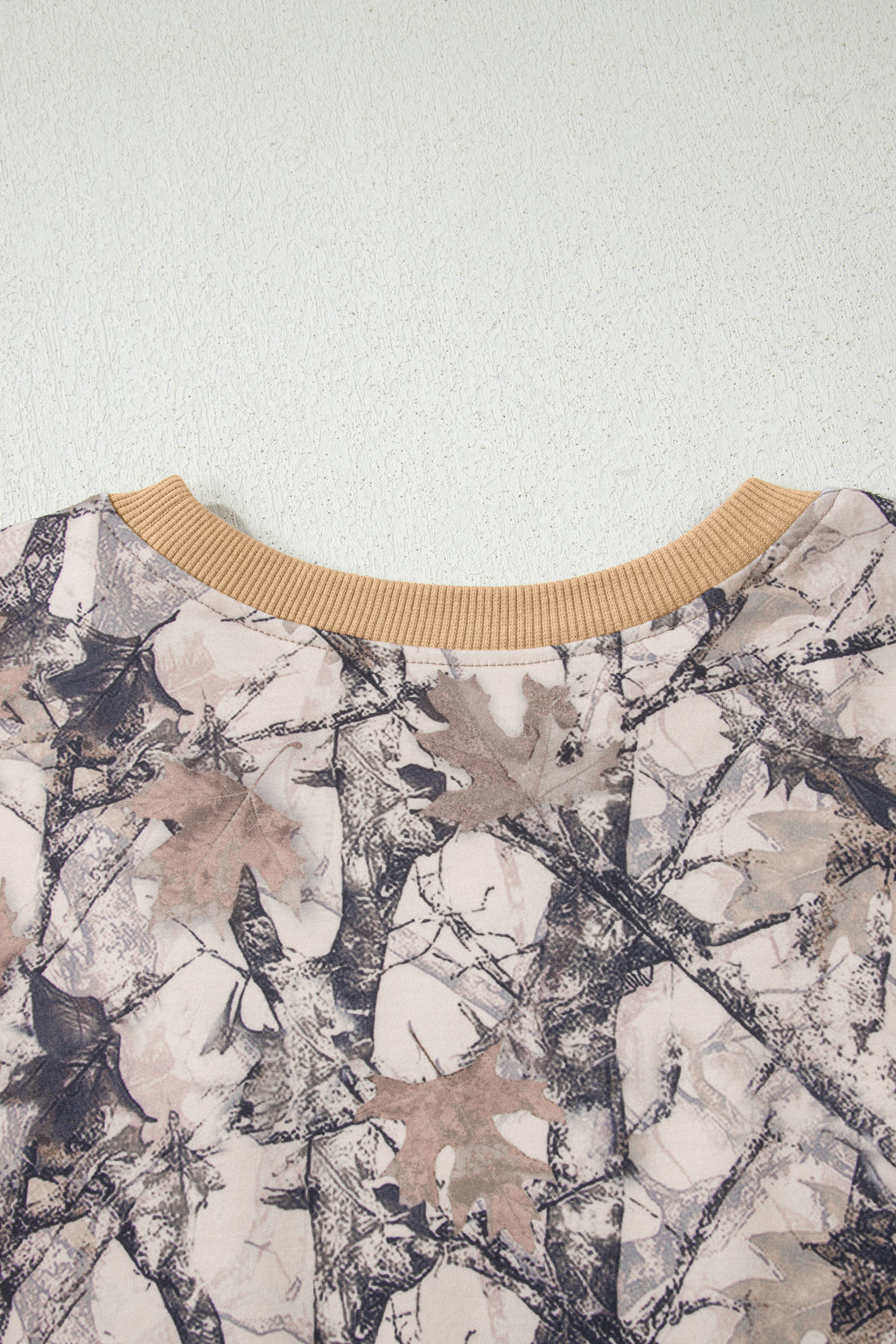 Woodland Camo Long Sleeve Top & Short Set