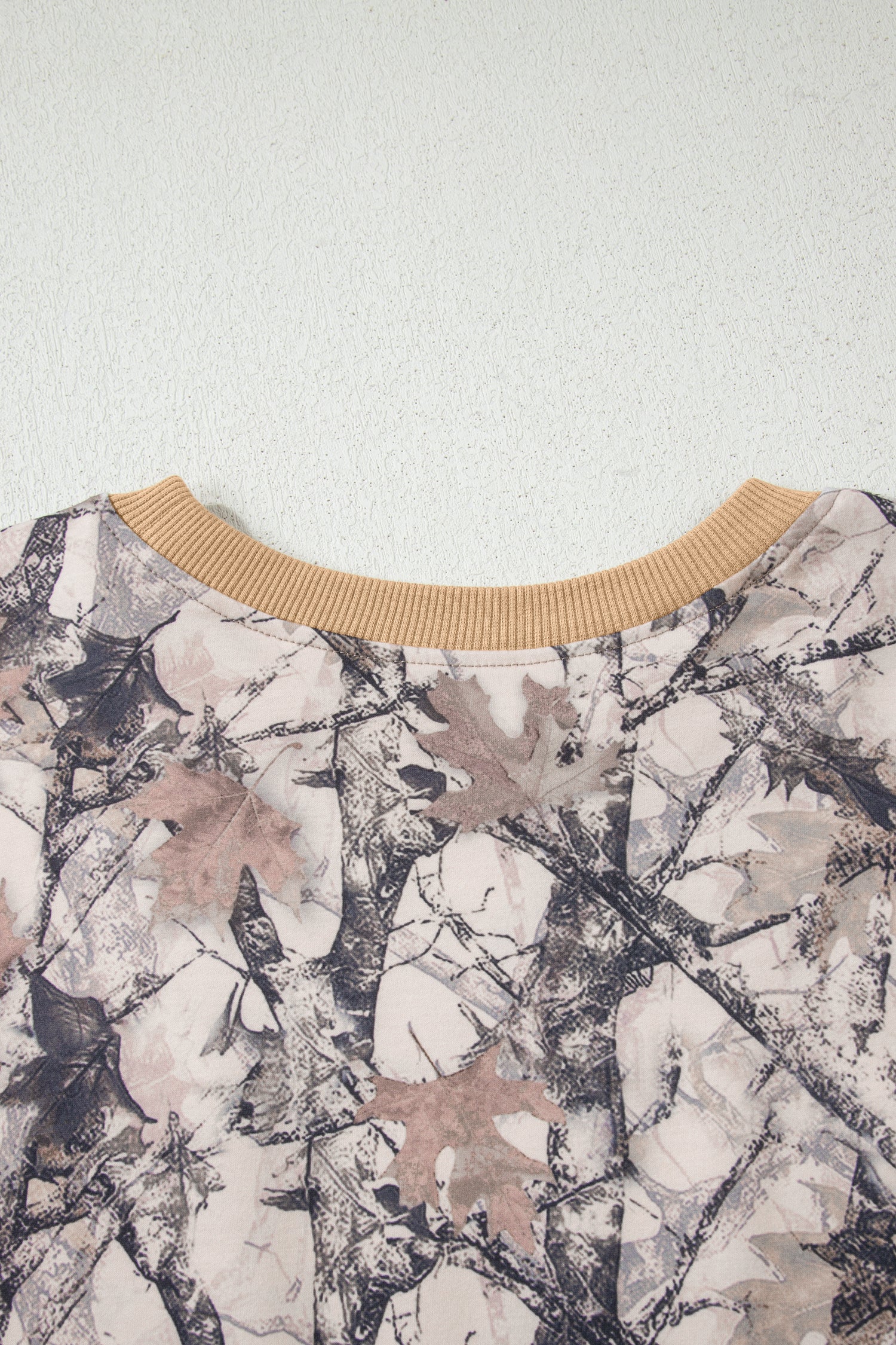 Woodland Camo Long Sleeve Top & Short Set