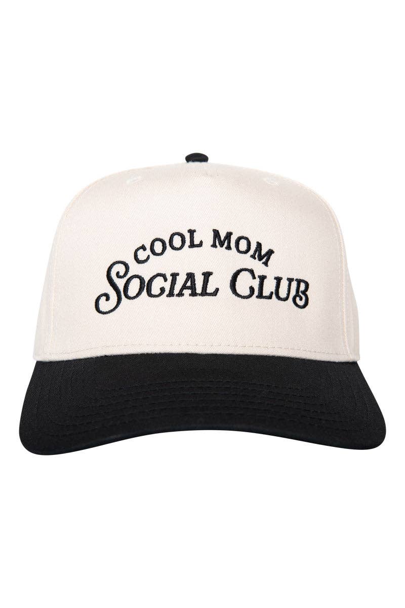 Cool Mom Social Club Retro Two-Toned Hat