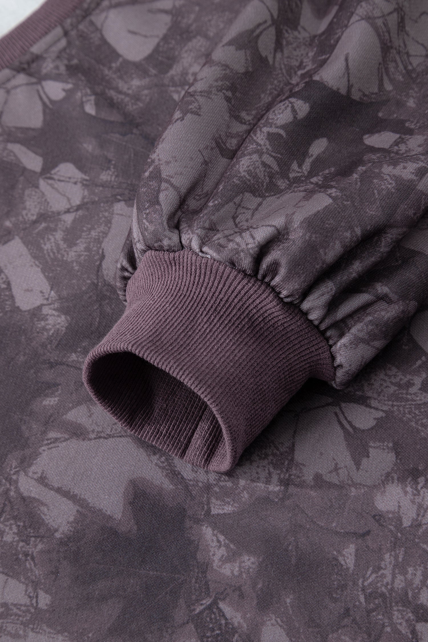 Woodland Camo Baggy Pullover & Shorts Set