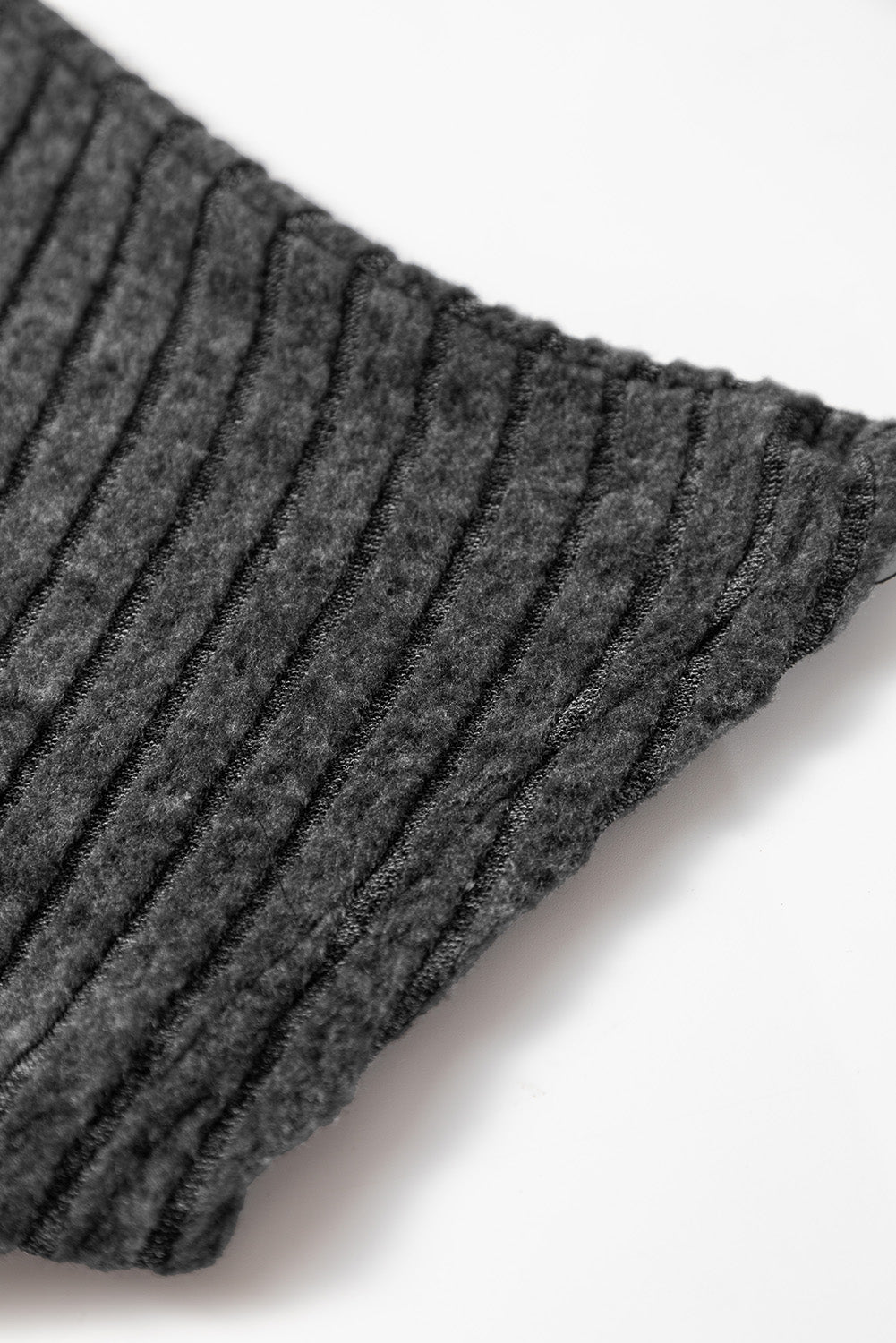 Ribbed Keyhole Short Sleeve Jumpsuit