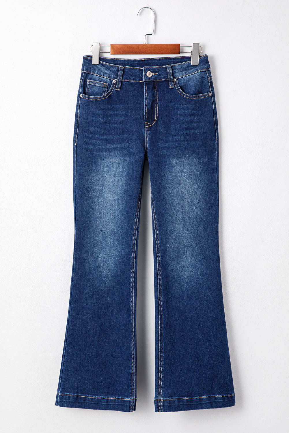 Western Stitch Patched Bootcut Jeans