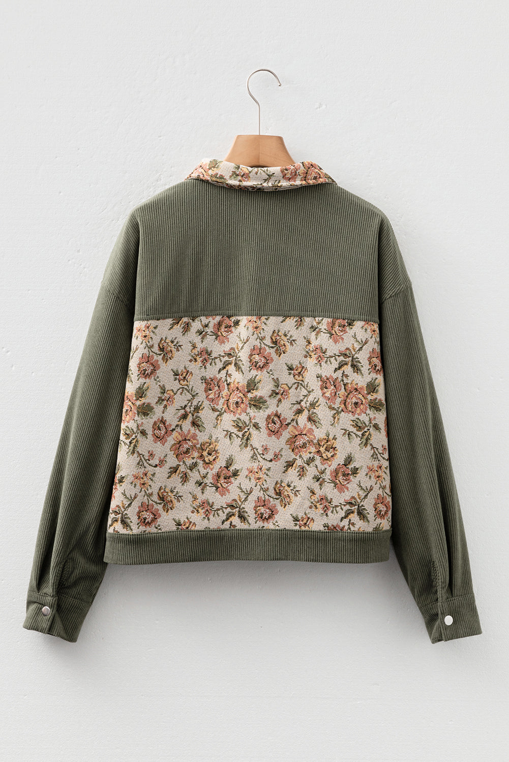 Retro Floral Patchwork Style Jacket