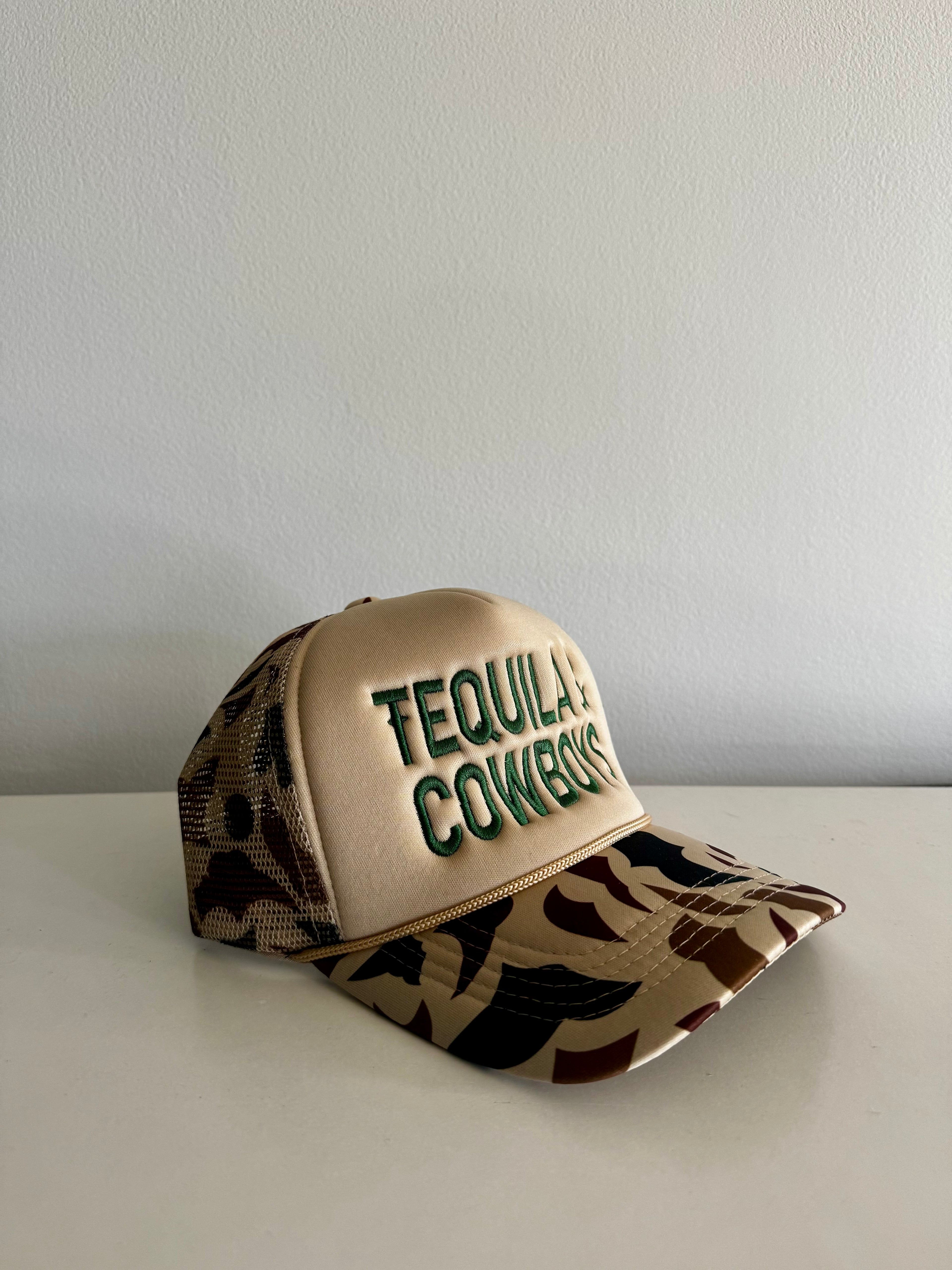 Tequila & Cowboys Trucker Hat 