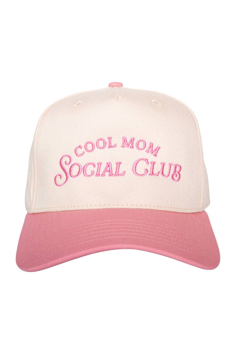 Cool Mom Social Club Retro Two-Toned Hat