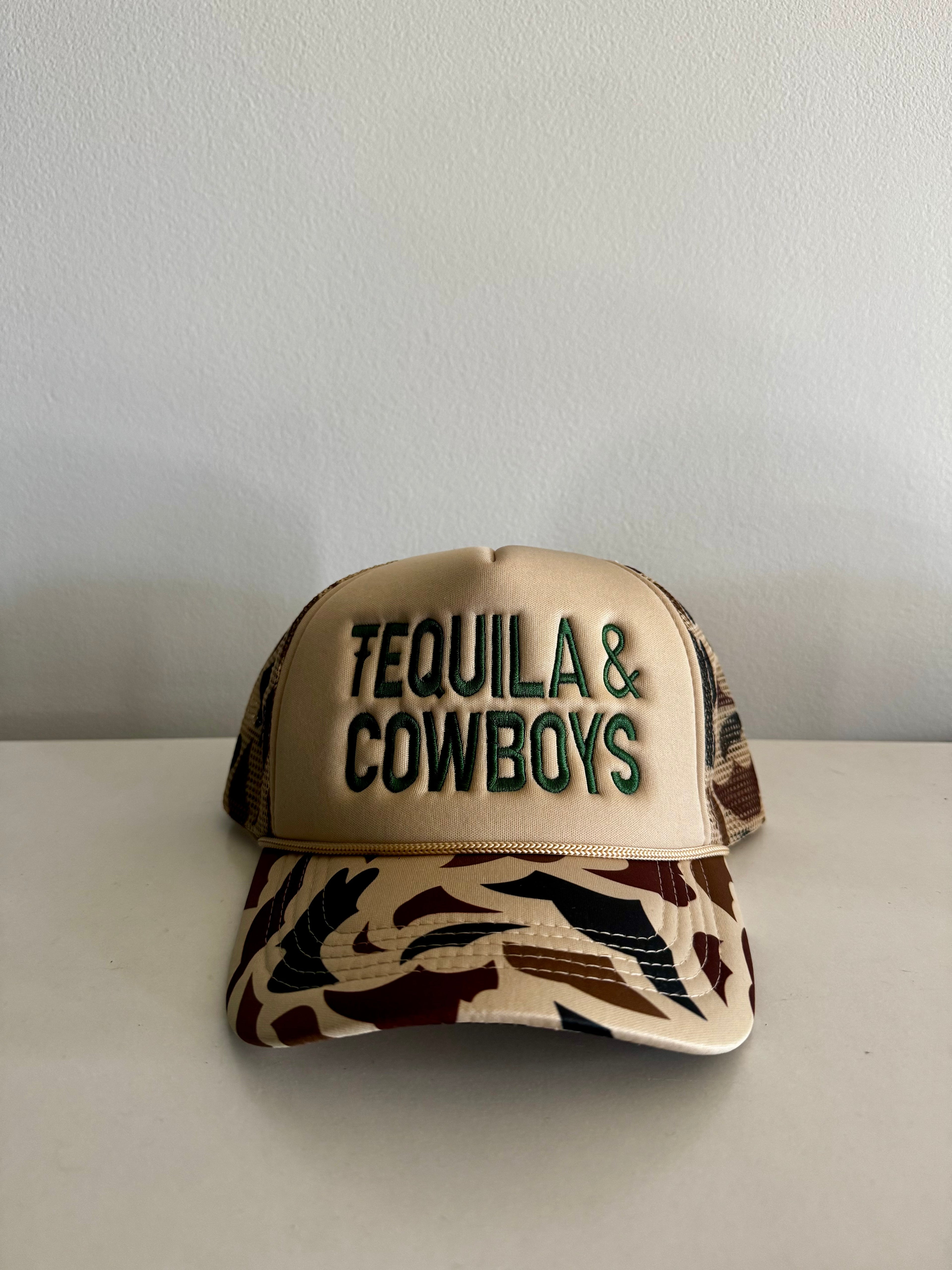 Tequila & Cowboys Trucker Hat 