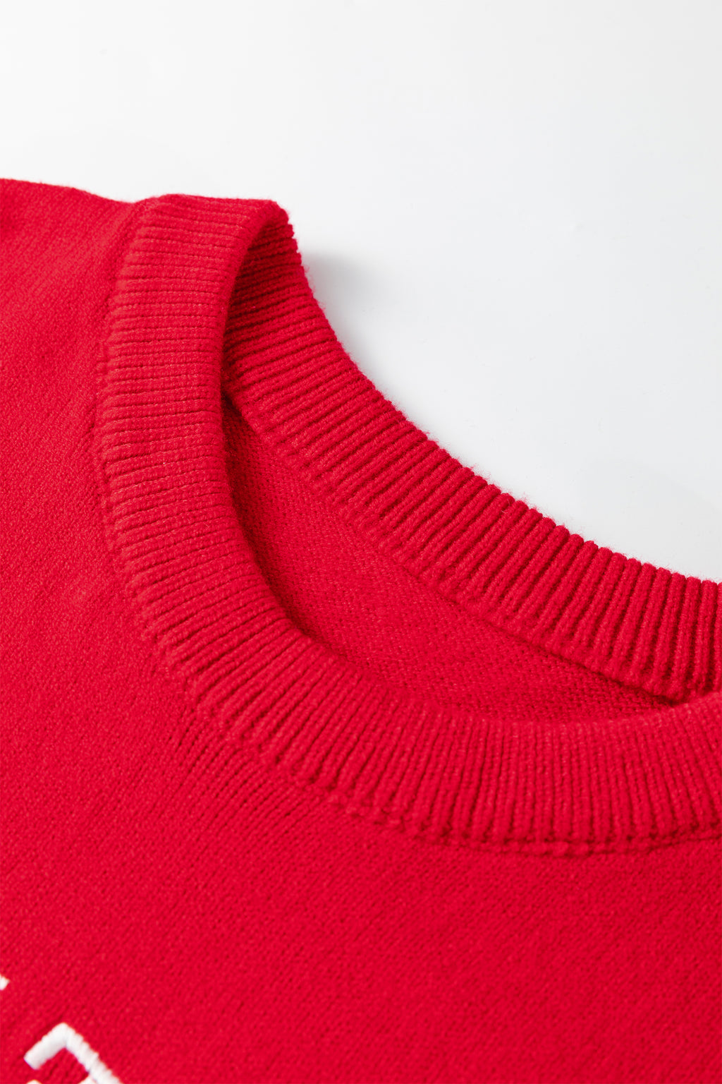 YEEHAW Embroidered Short Sleeve Sweater