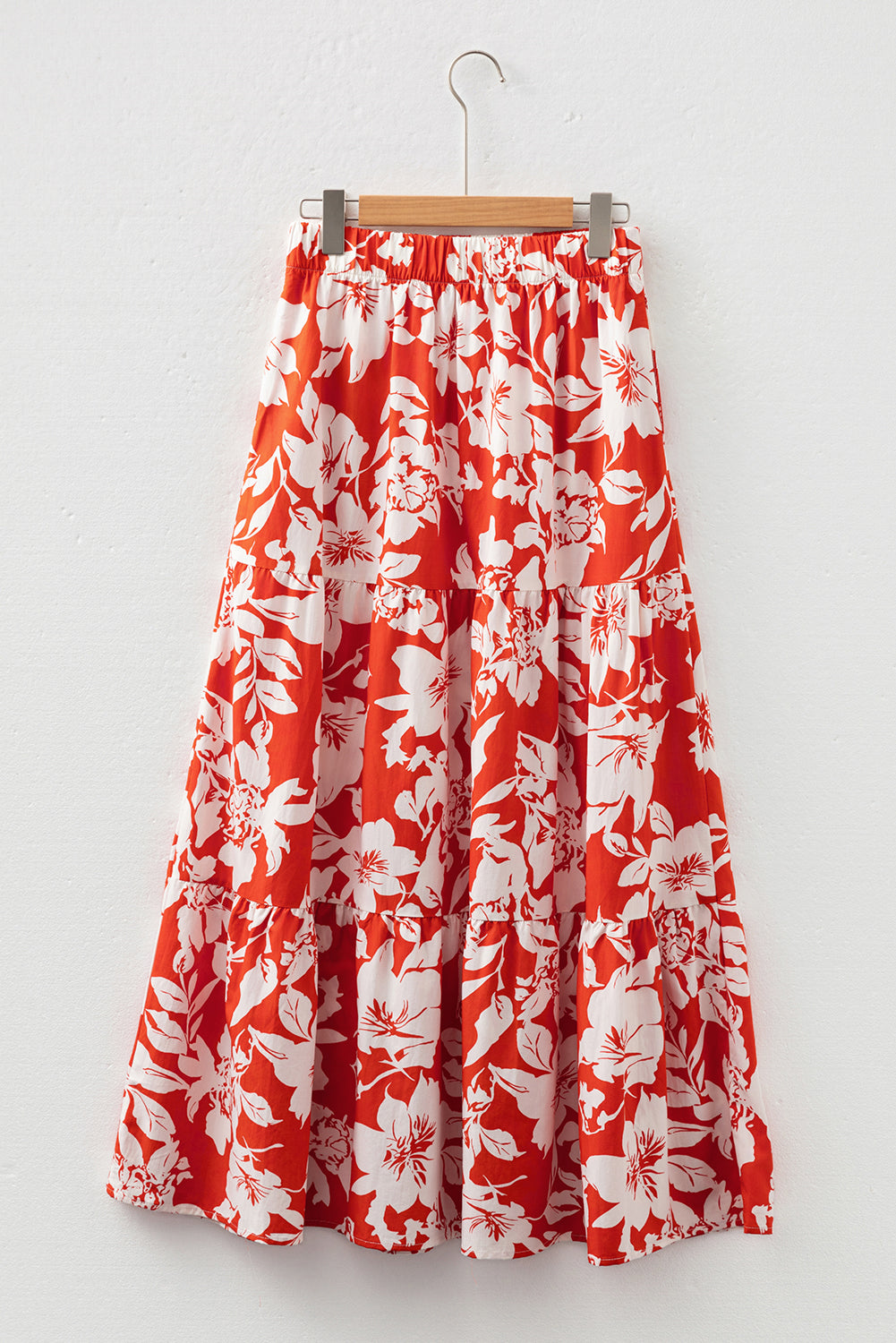 Floral Western Cowgirl Maxi Skirt