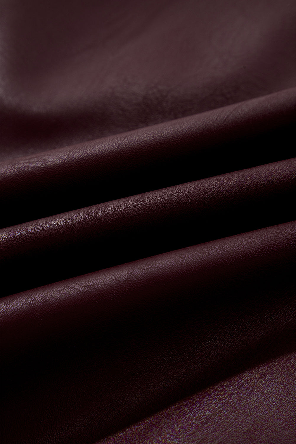 Wild Ginger Faux Leather Sleeveless Mini Dress