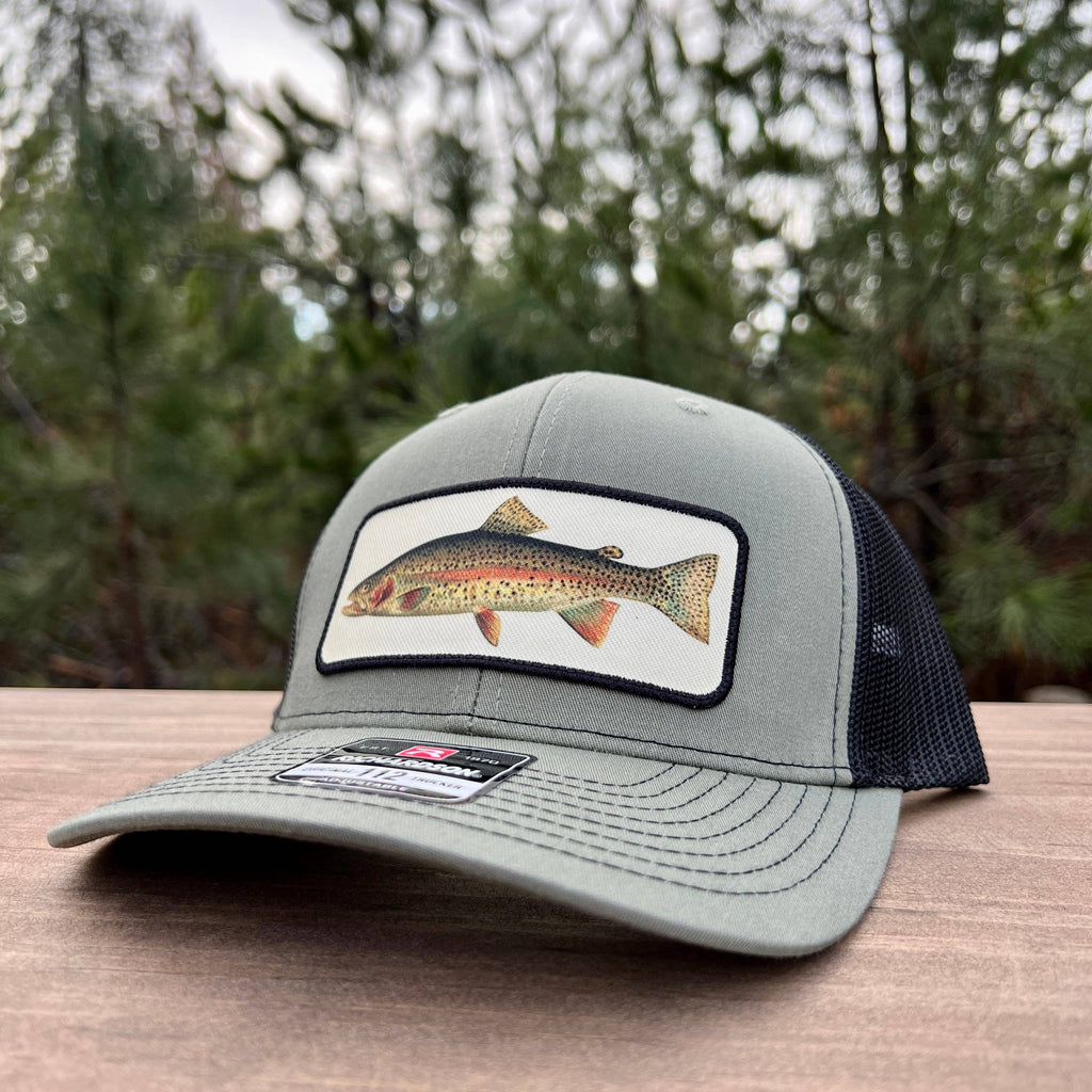 Rainbow Trout Fishing Hat - Richardson Loden Green/Black