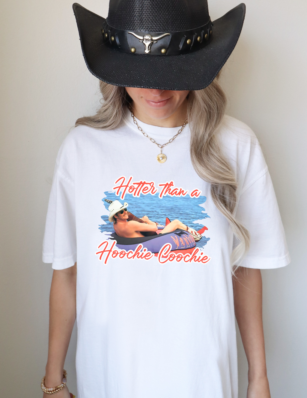 "Hotter Than a Hoochie Coochie Tee"