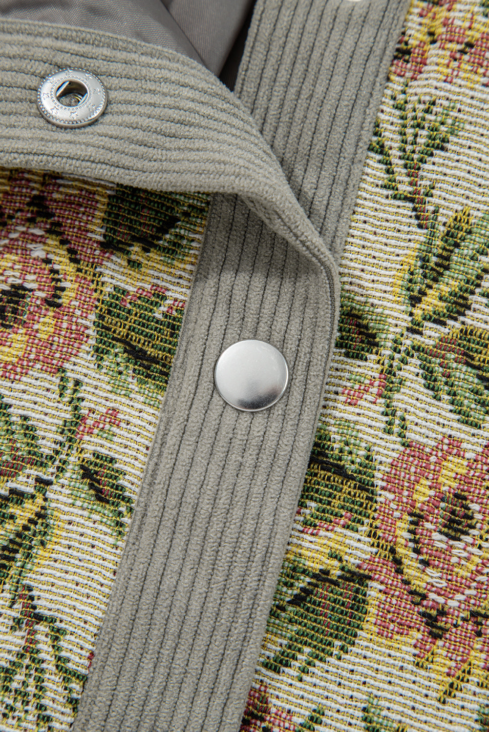 Retro Floral Patchwork Style Jacket