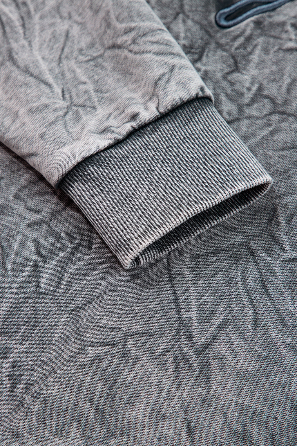 Saved By Grace Embroidered Mineral Wash Sweatshirt