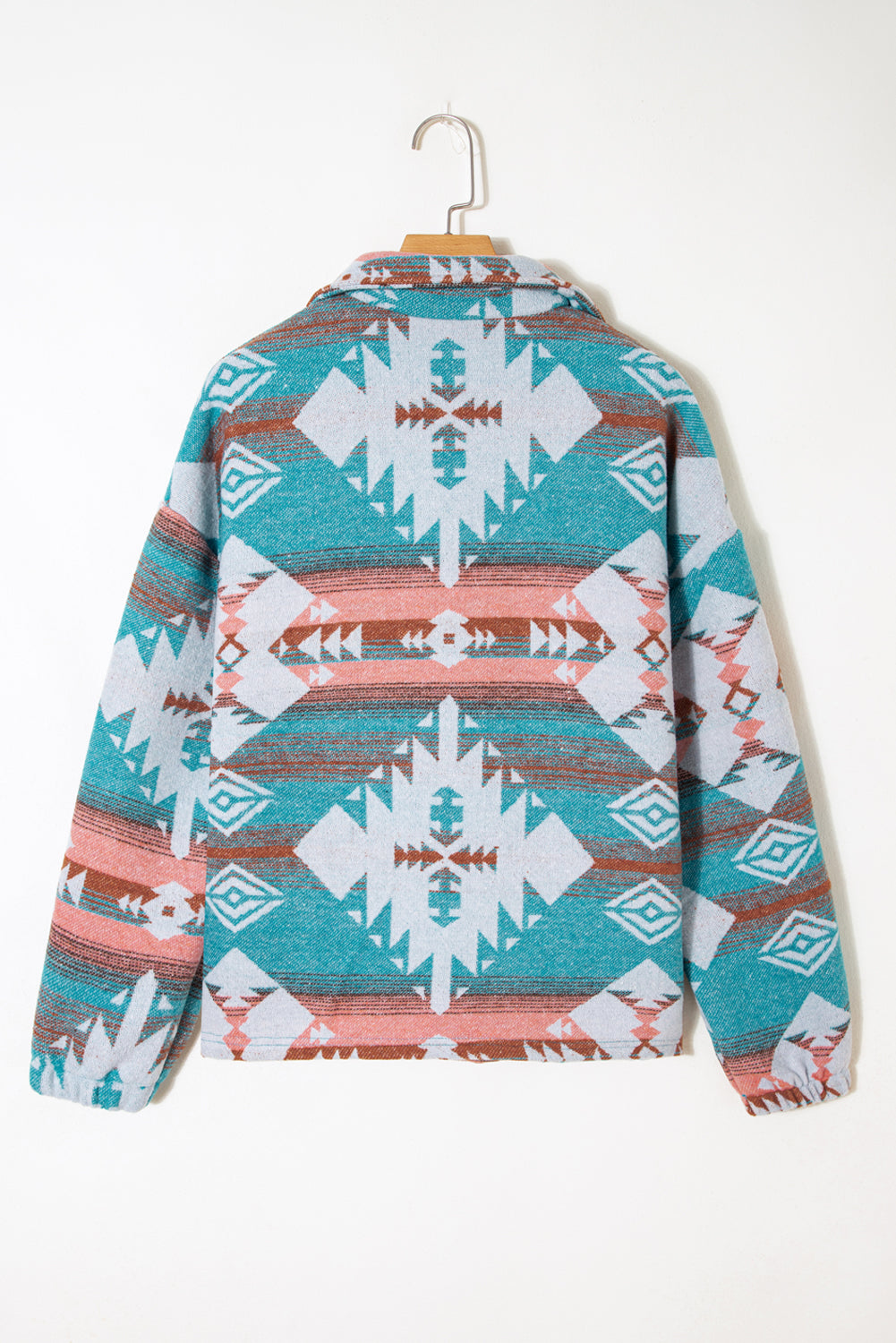 Quarter Zip Aztec Sweatshirt