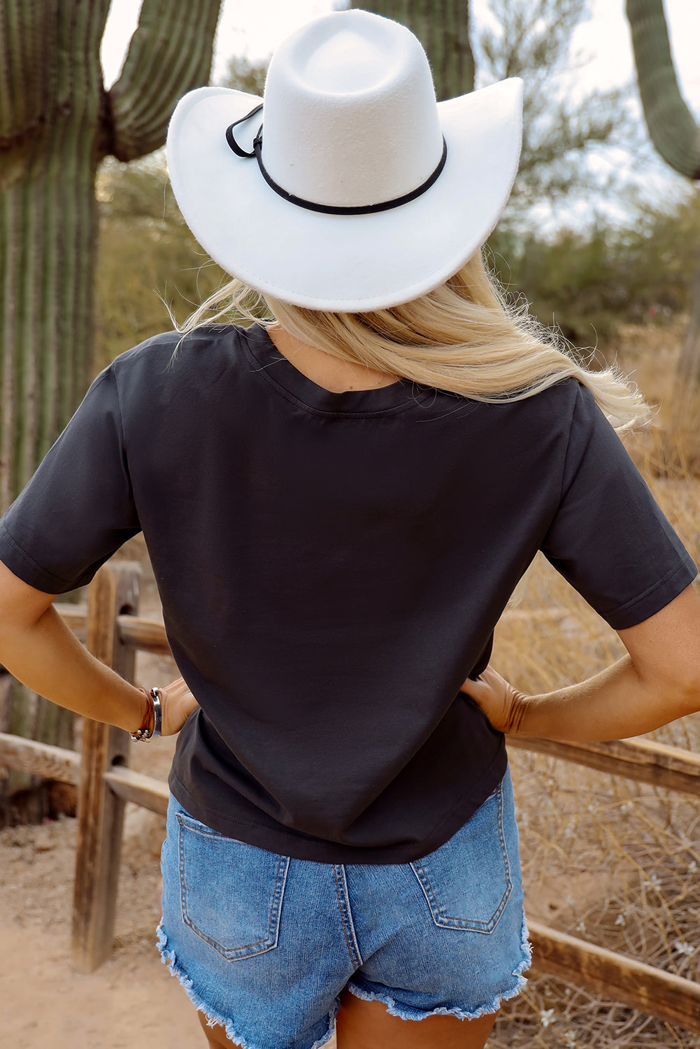 Western Bull Head Aztec Graphic T Shirt