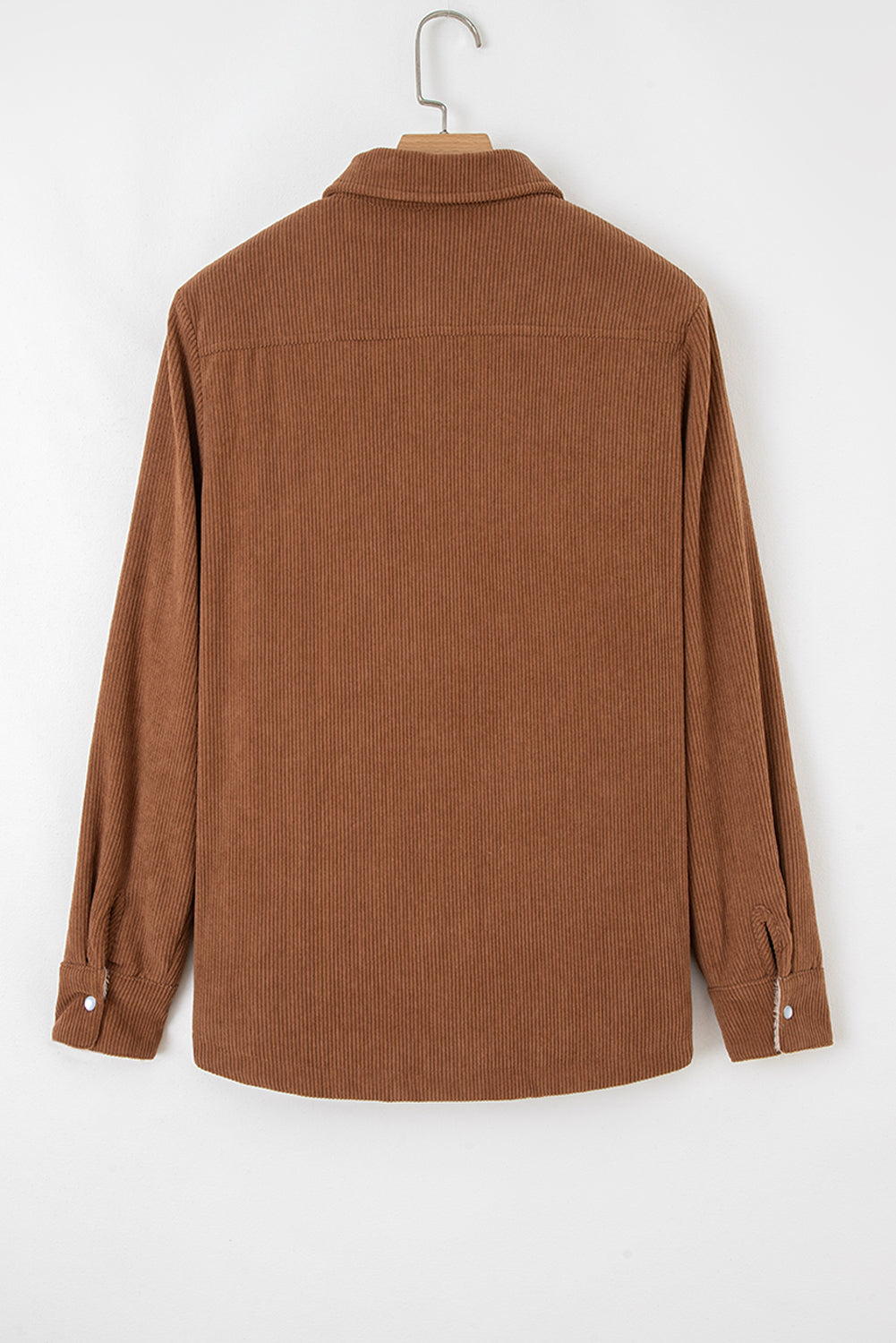Cinnamon Fleece Lined Corduroy Jacket