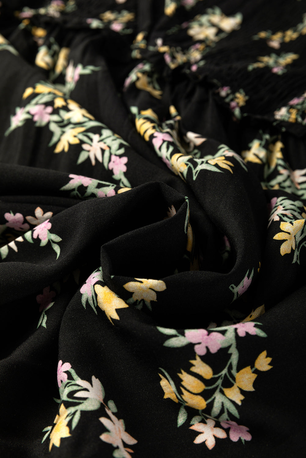 Floral Spaghetti Strap Maxi Dress