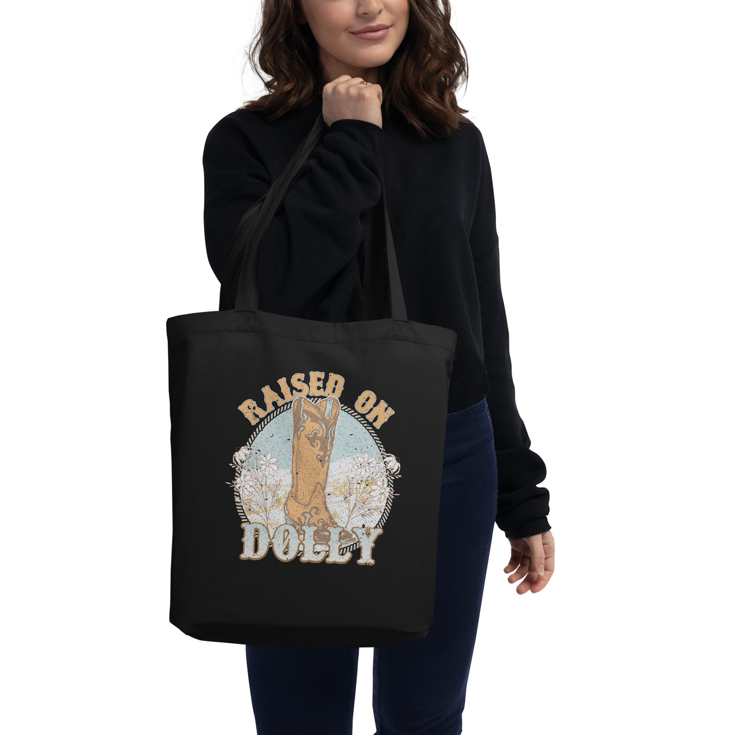 Raised on dolly Tote Bag