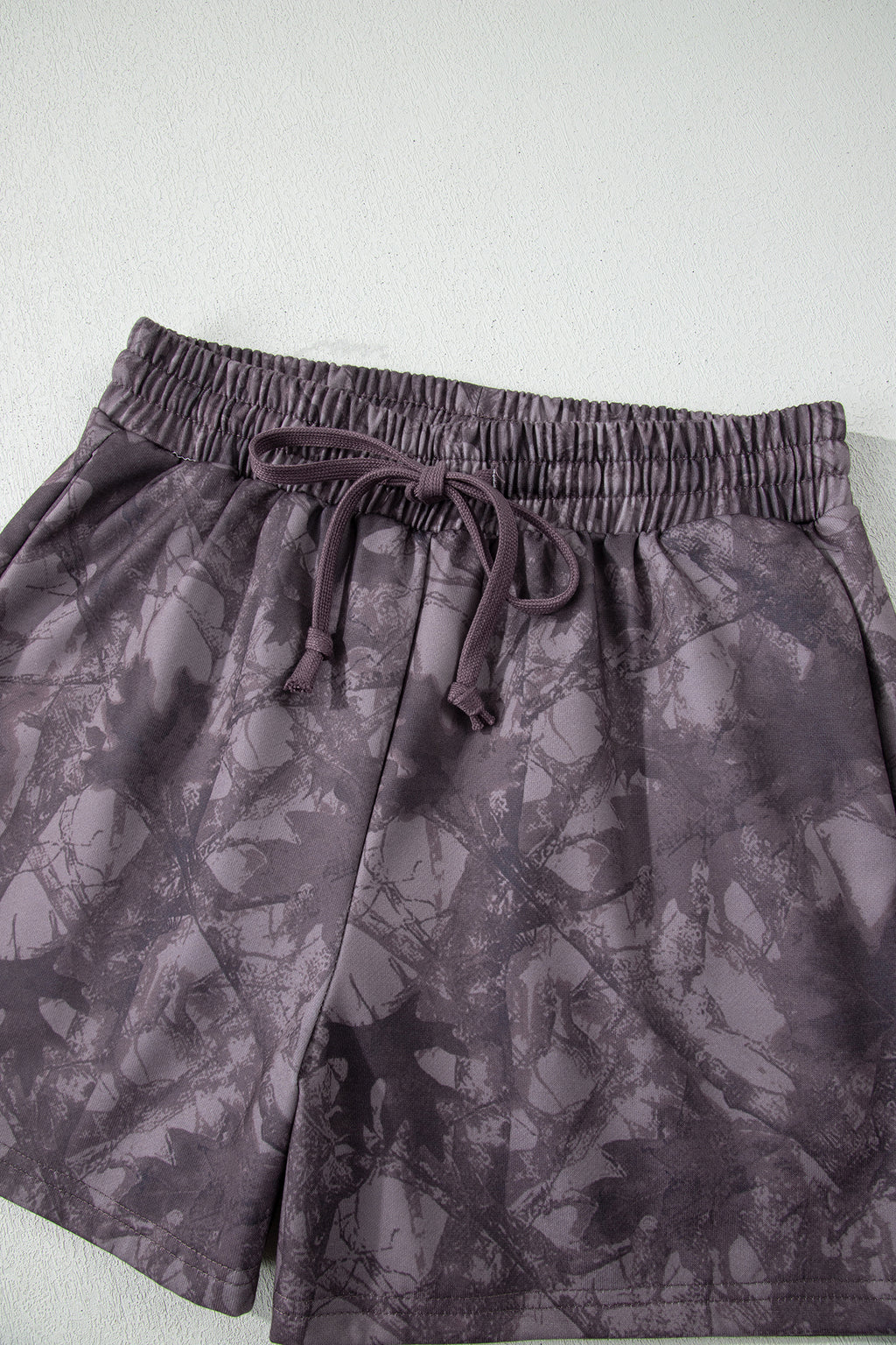 Woodland Camo Baggy Pullover & Shorts Set