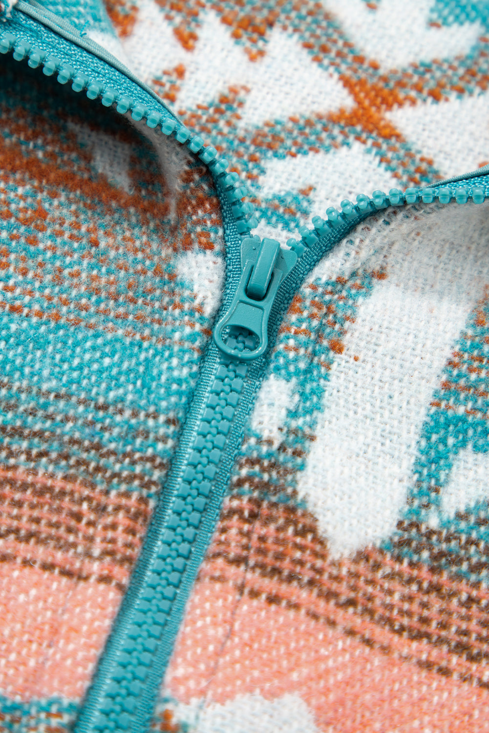 Quarter Zip Aztec Sweatshirt