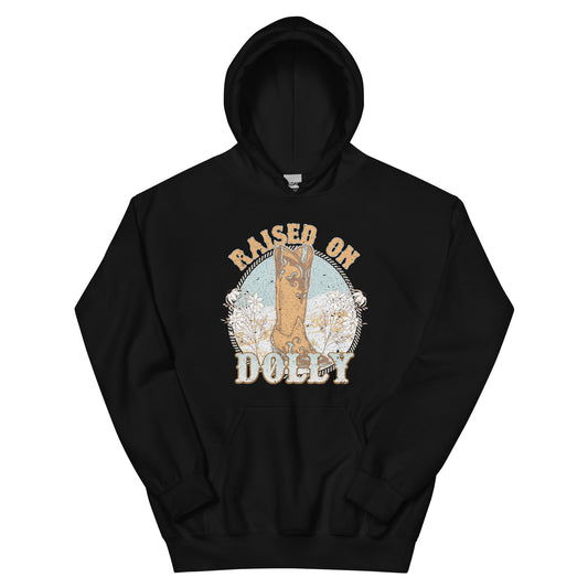 Raised on dolly Hoodie