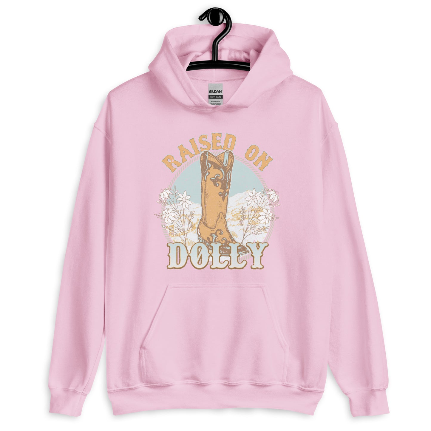 Raised on dolly Hoodie