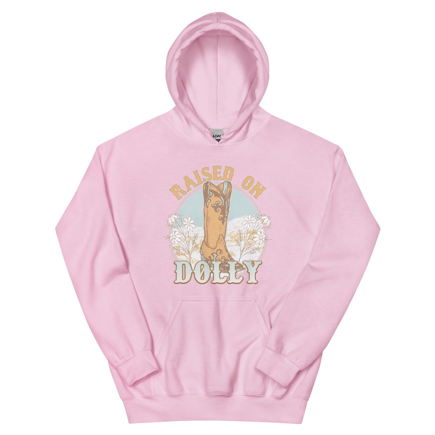 Raised on dolly Hoodie