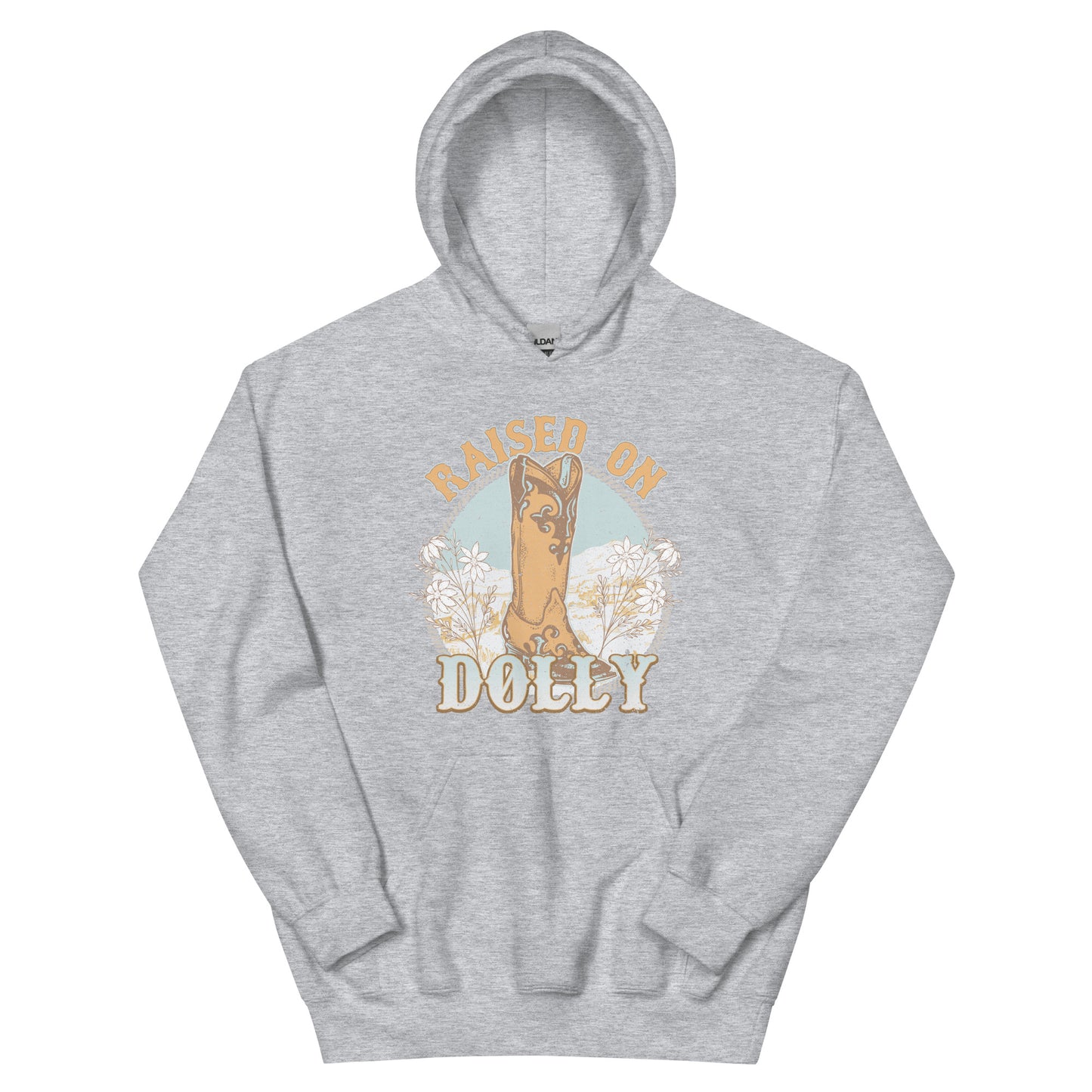 Raised on dolly Hoodie