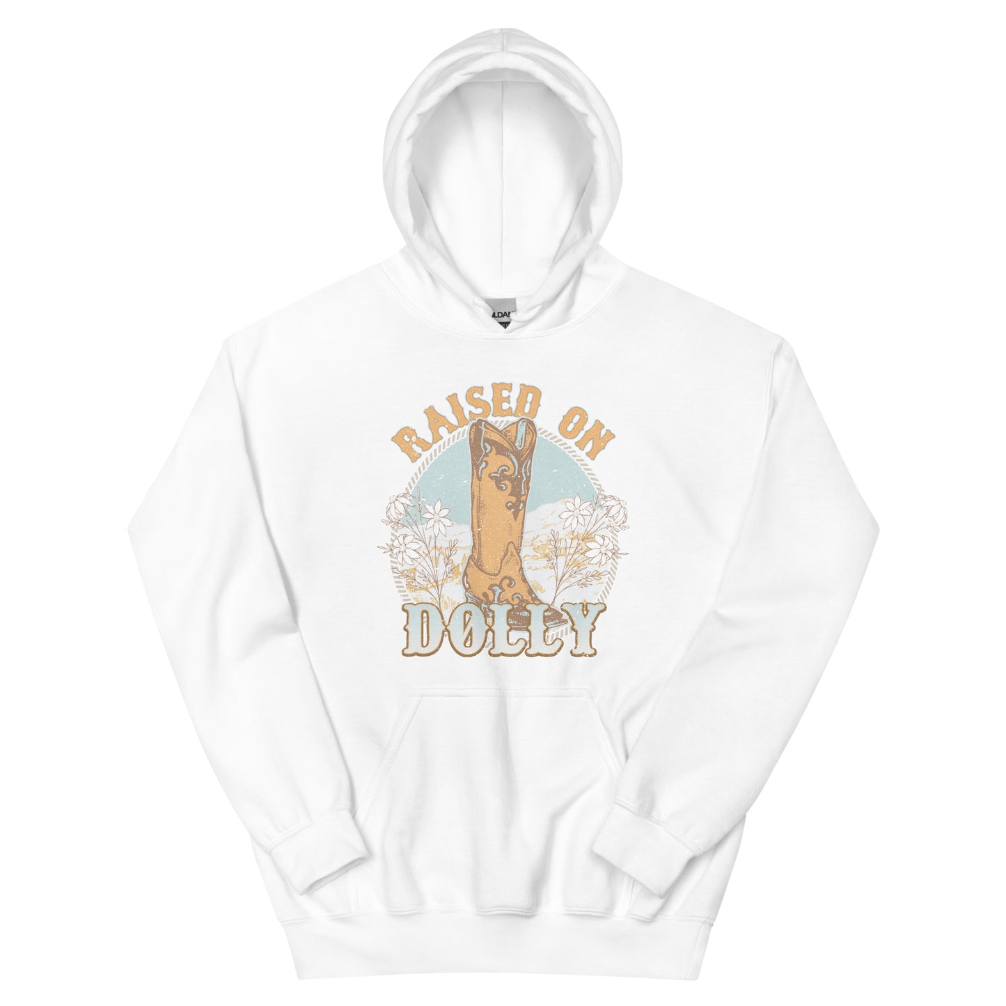 Raised on dolly Hoodie