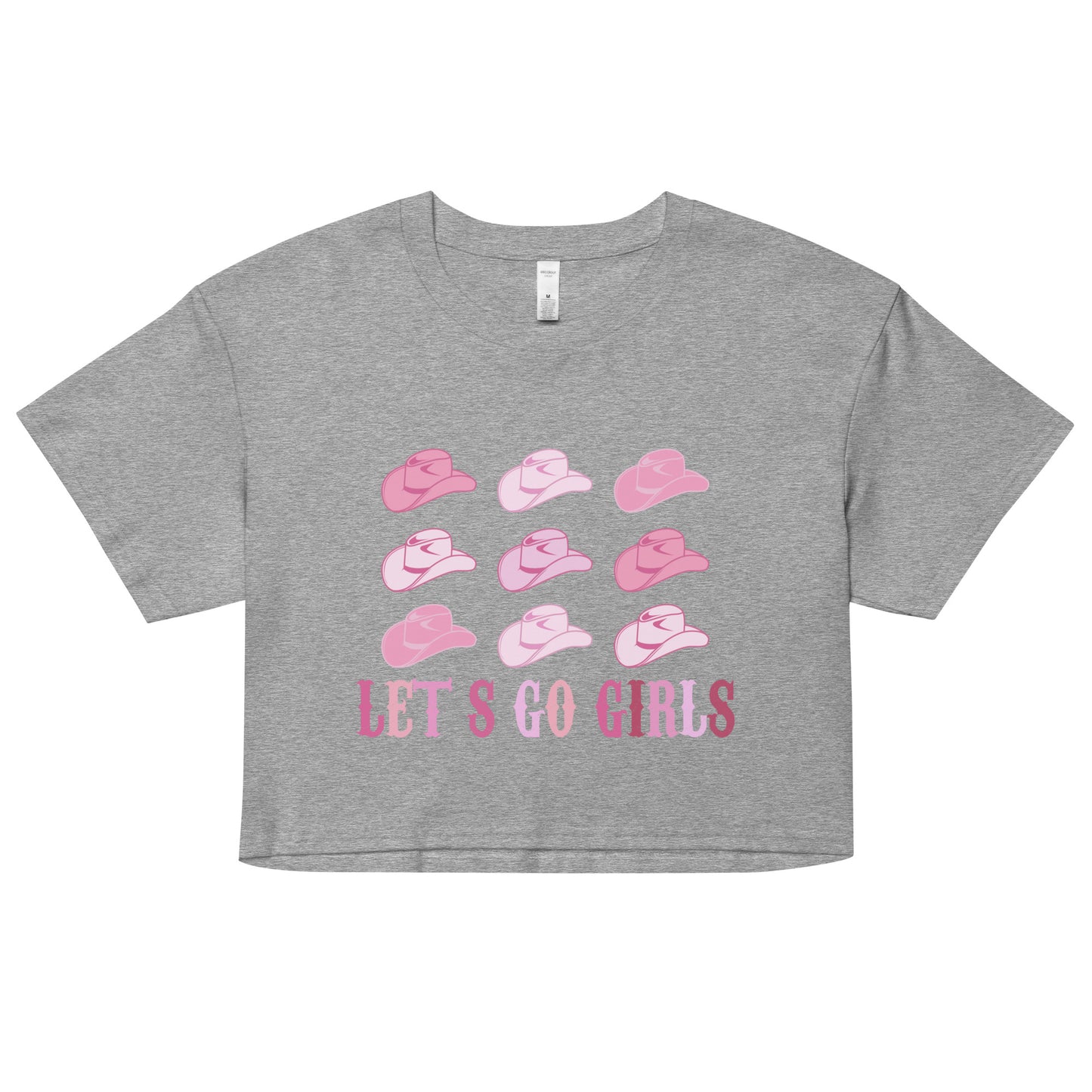 Let's Go Girl's Women's crop top