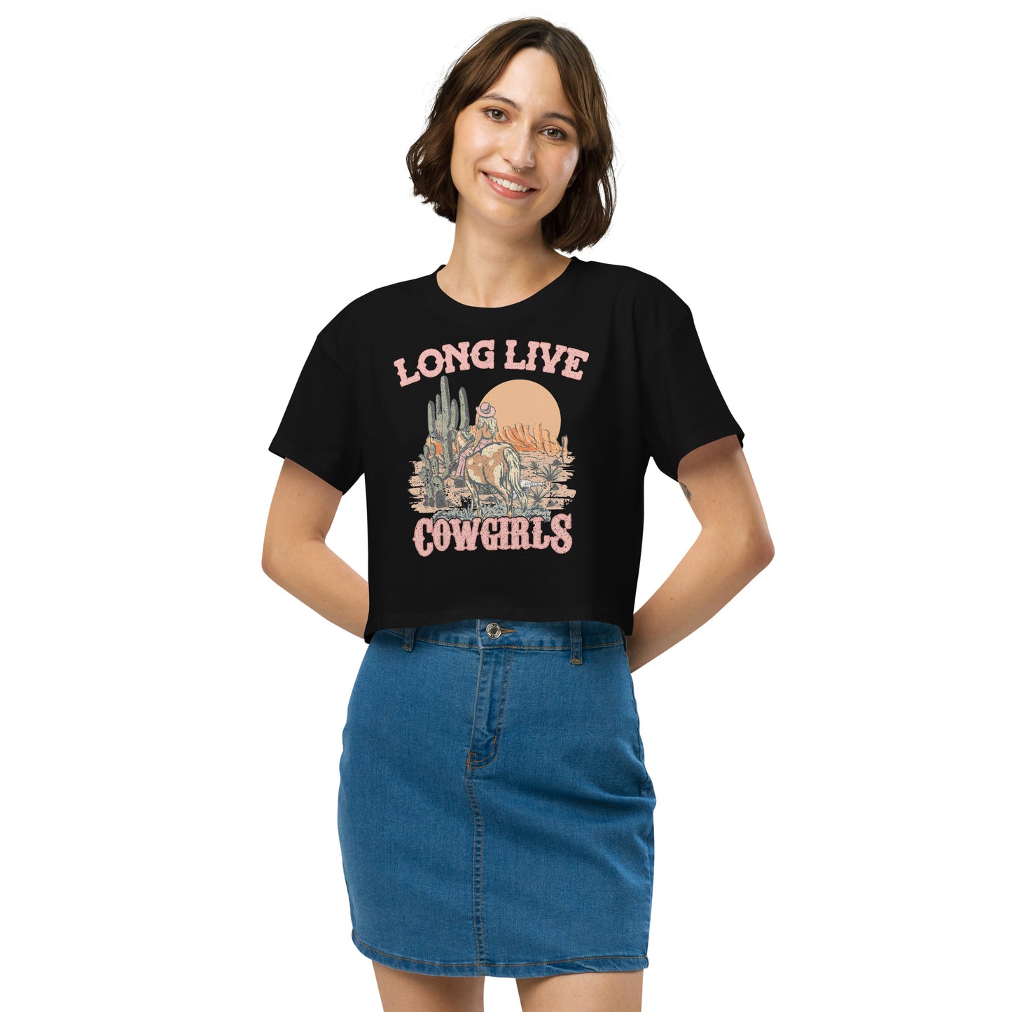 Long Live Cowgirls Women’s crop top