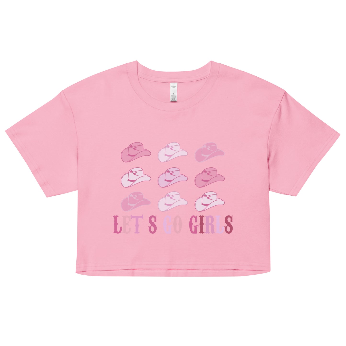 Let's Go Girl's Women's crop top