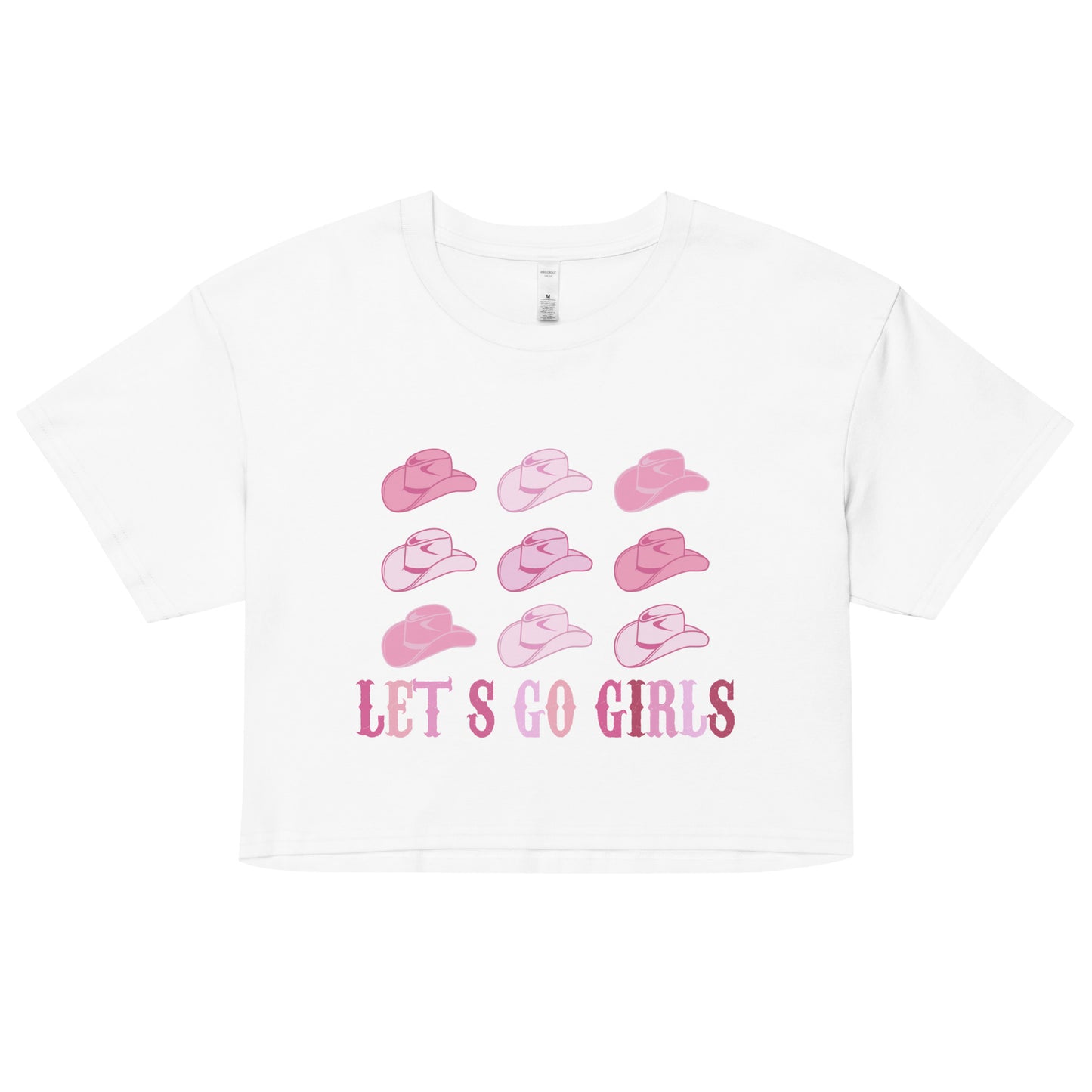 Let's Go Girl's Women's crop top