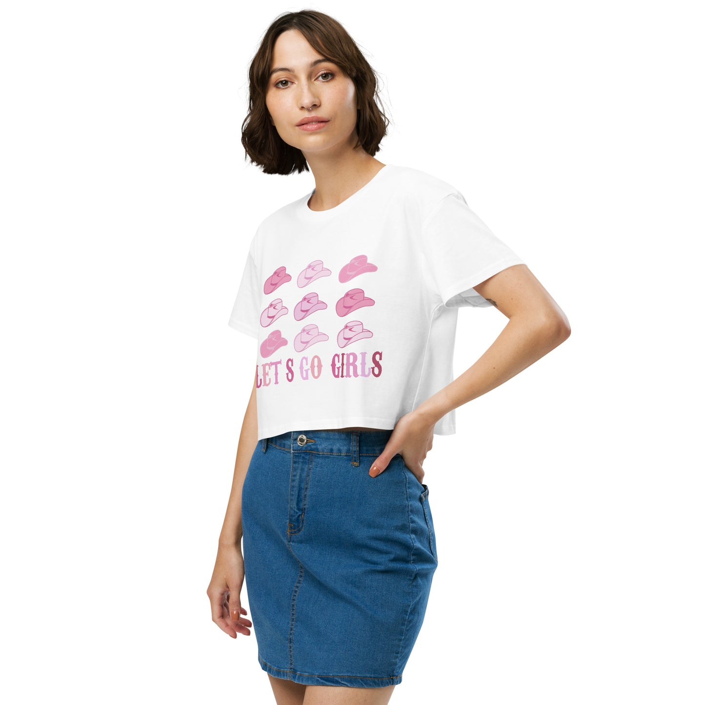 Let's Go Girl's Women's crop top